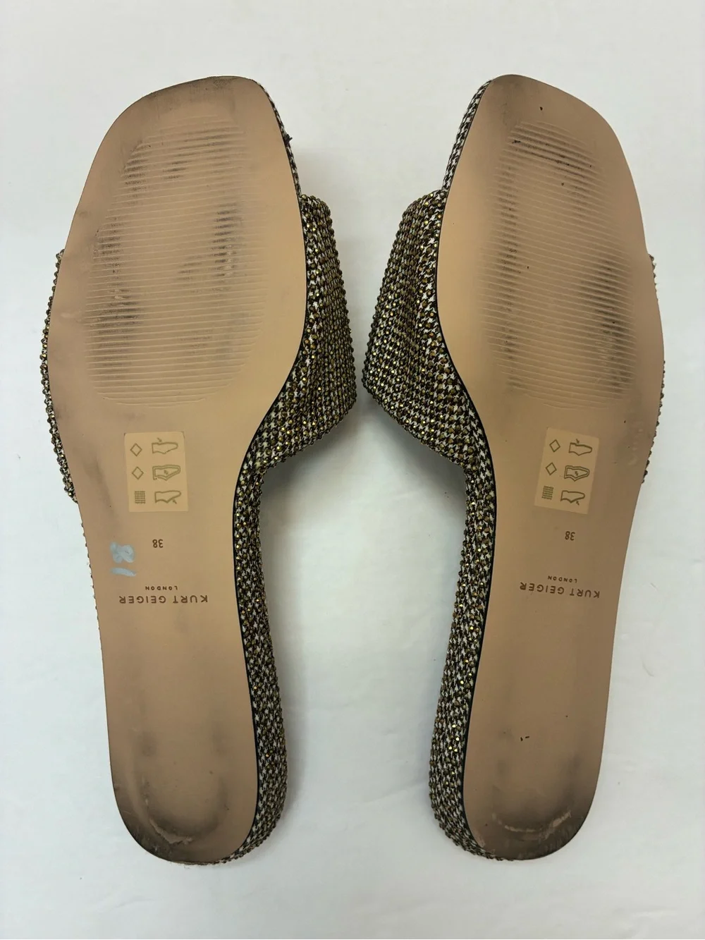 Kurt Geiger London Kensington Flat Sandal 7.5